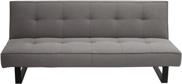 Sleek szürke kétszemélyes kinyitható kanapé - Custom Form
