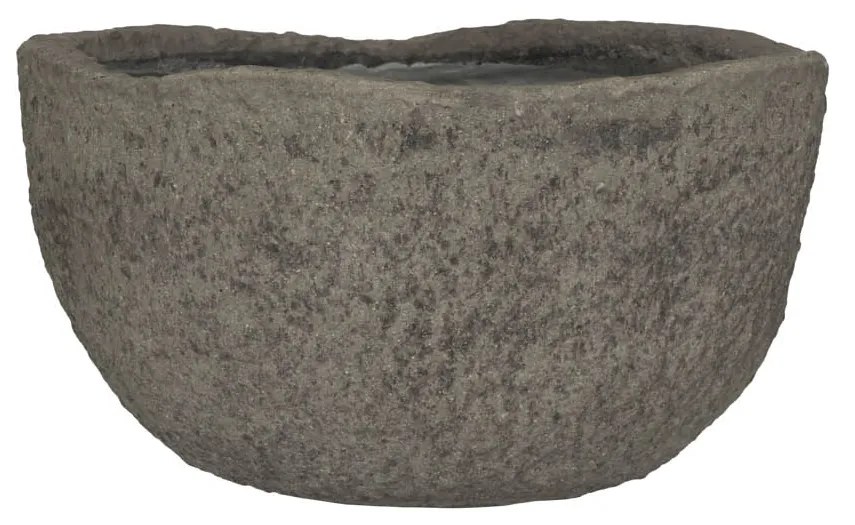 Pottery Pots Mt. Francis virágcserép, szürke diorit, többféle méretben - Fazekas edények méret: XS - ⌀ 46, óra. 24 cm