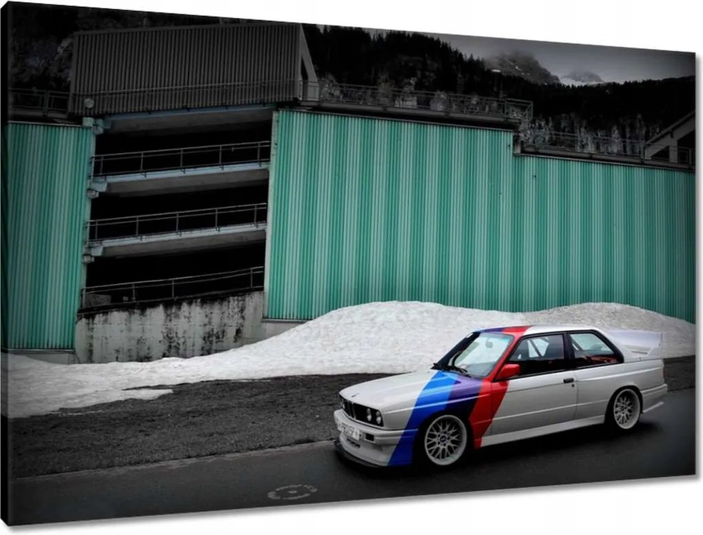 Vászonkép 90x60 Bmw Hármas 3er Autó