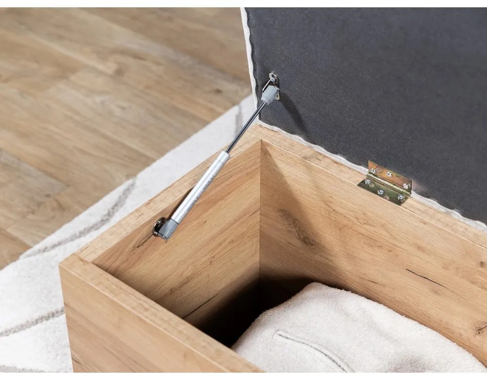 Világosszürke-natúr színű pad Kumo – Bobochic Paris