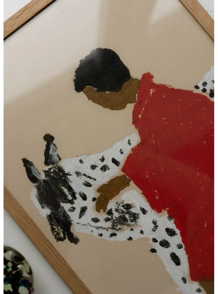 Poszter 30x40 cm Spotted Horse – Isabelle Vandeplassche – The Poster Club