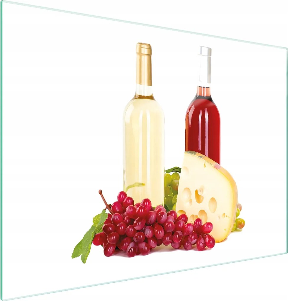 Üveg Vágódeszka 30x22 Bor Edzett Üveg