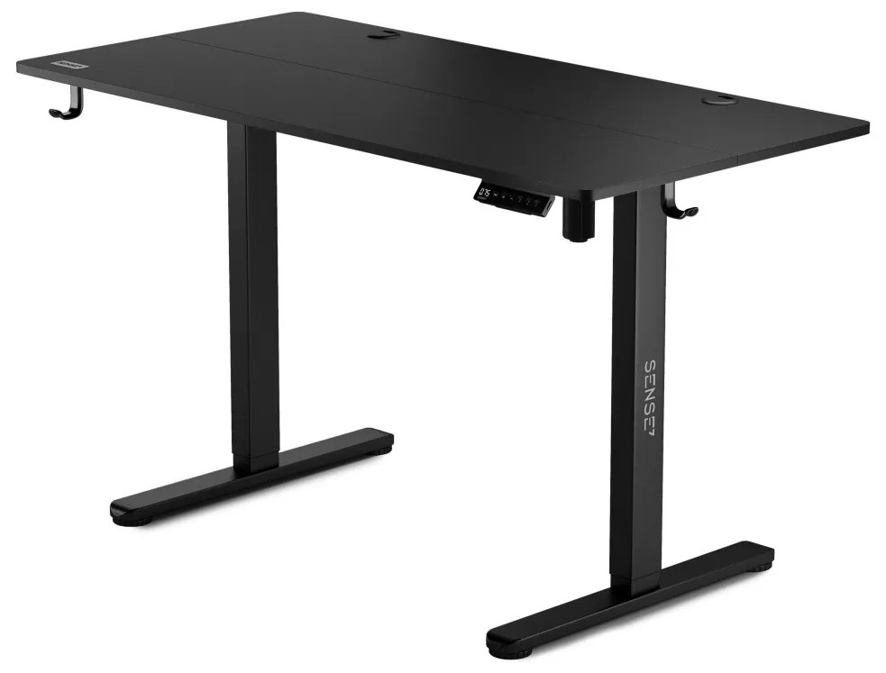 Állítható magasságú elektromos íróasztal Nojo 120x60 cm fekete