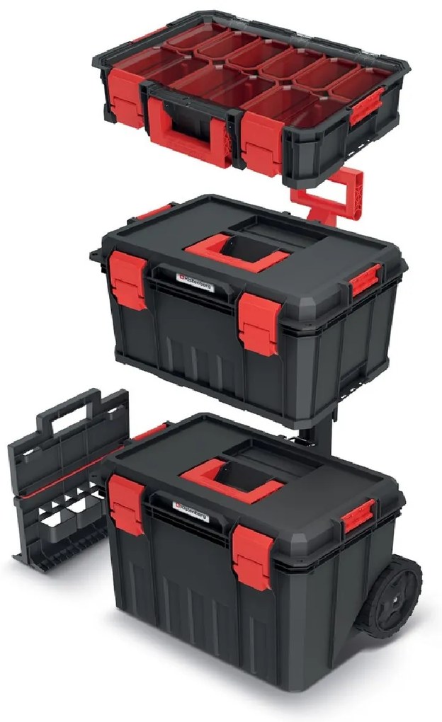 Kistenberg 4in1 bőrönd szervezővel kerekeken MODULÁRIS MEGOLDÁS