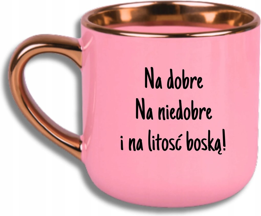 Bögre Rózsaszín Elegáns Nagy Vicces Ajándék Jó Rossz