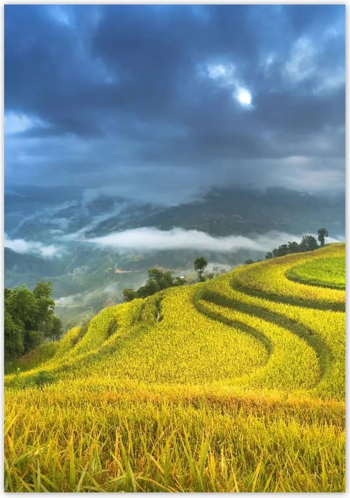 Poszterek 70x100 Kilátás Tájkép