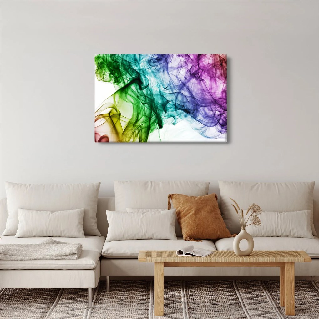 Kép - színes füst (90x60 cm)