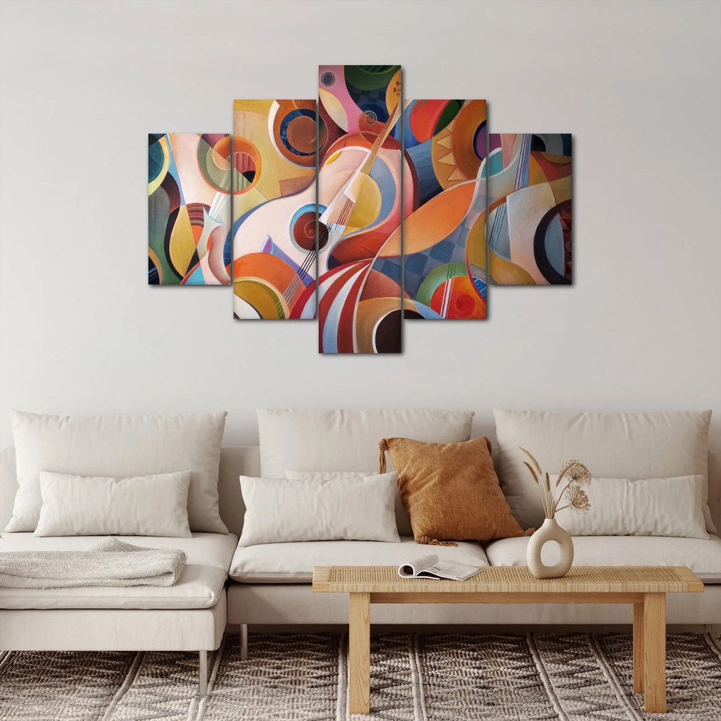 Kép - Zenei absztrakt (150x105 cm)