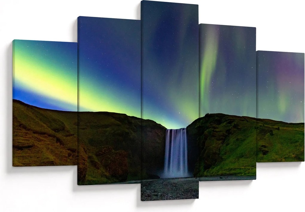 Kép - Aurora Borealis Izlandon (150x105 cm)