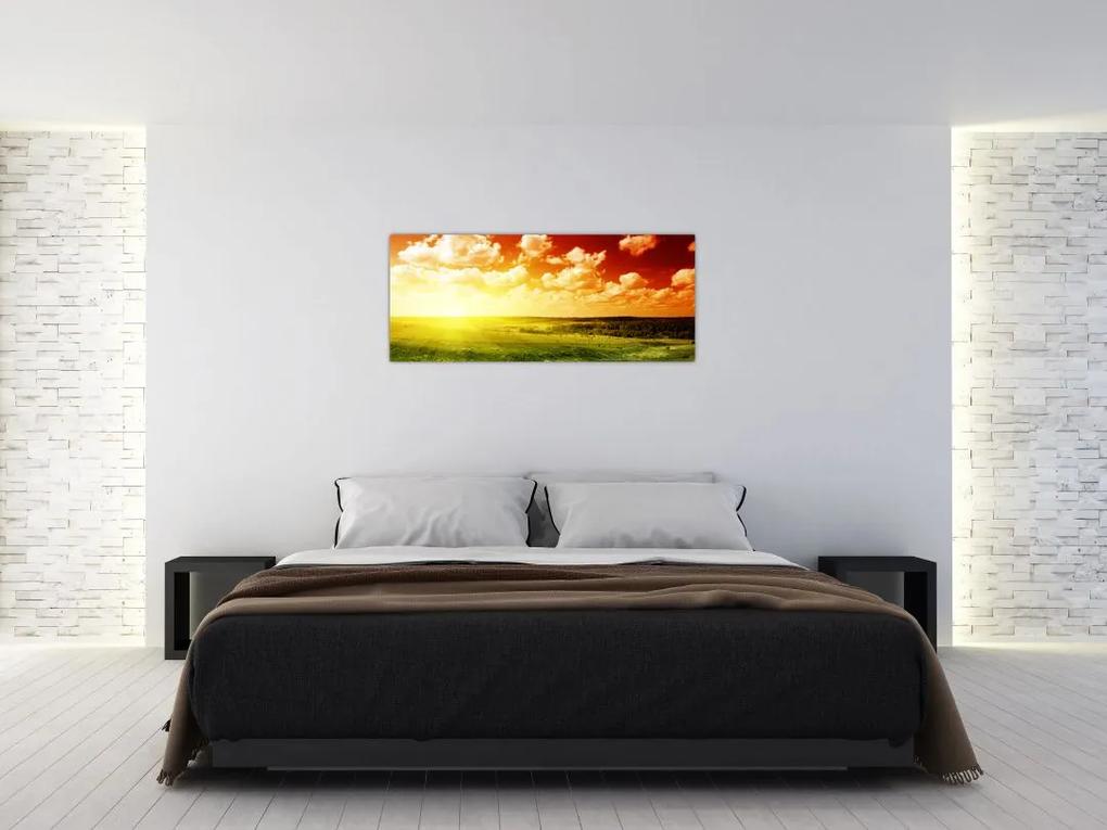 Nyári rét képe (120x50 cm)