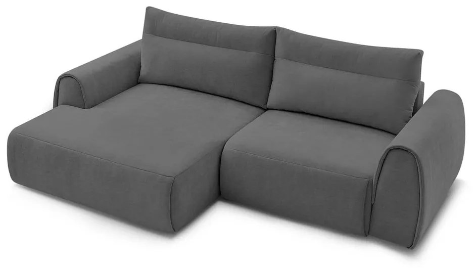 Szürke sarokkanapé Aden – Bobochic Paris