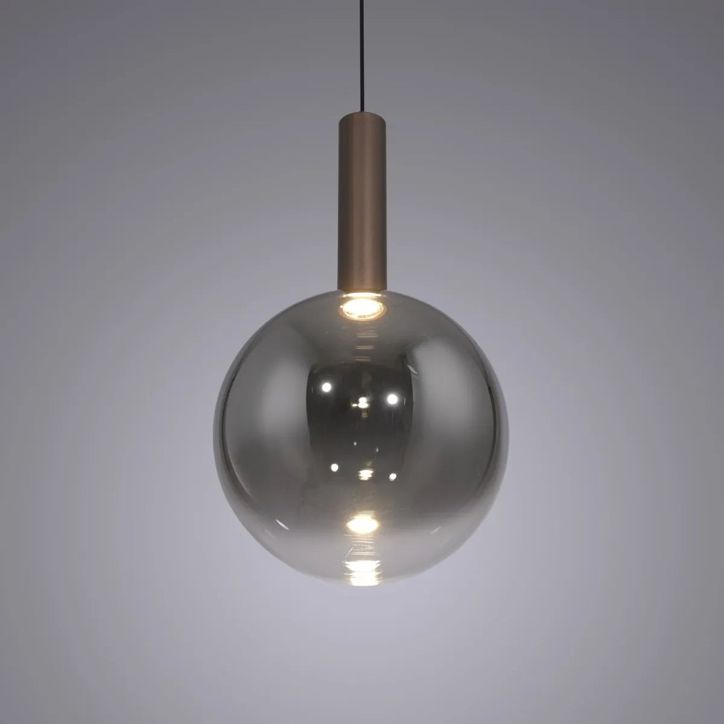 Paul Neuhaus modern függeszték bowl barna pln2284-23
