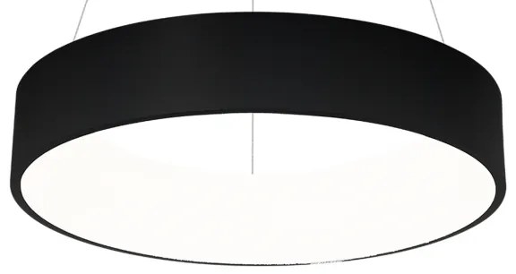 LED csillár OHIO BLACK LED / 24W / 230V