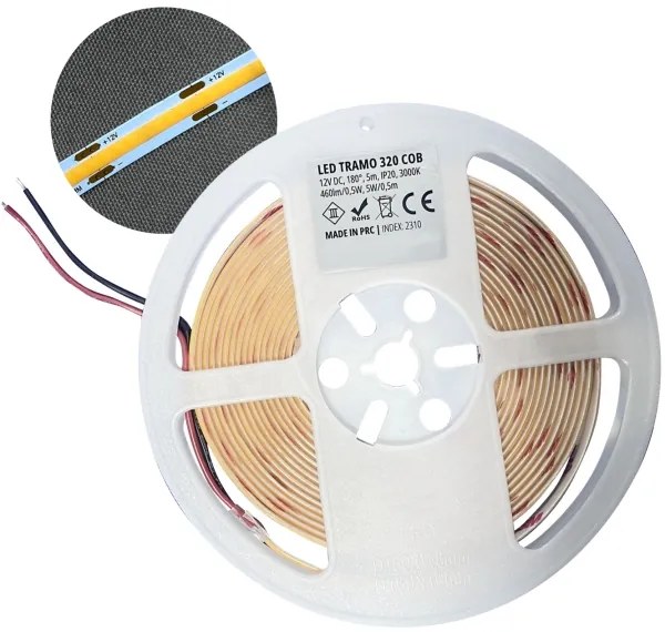 LED Szalag LED/50W/12V 5 m 6500K