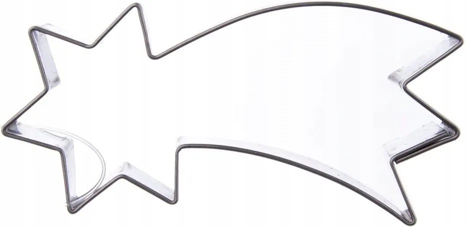 Mézeskalács Lyukasztó Acél Betlehemi Csillag 6.4CM