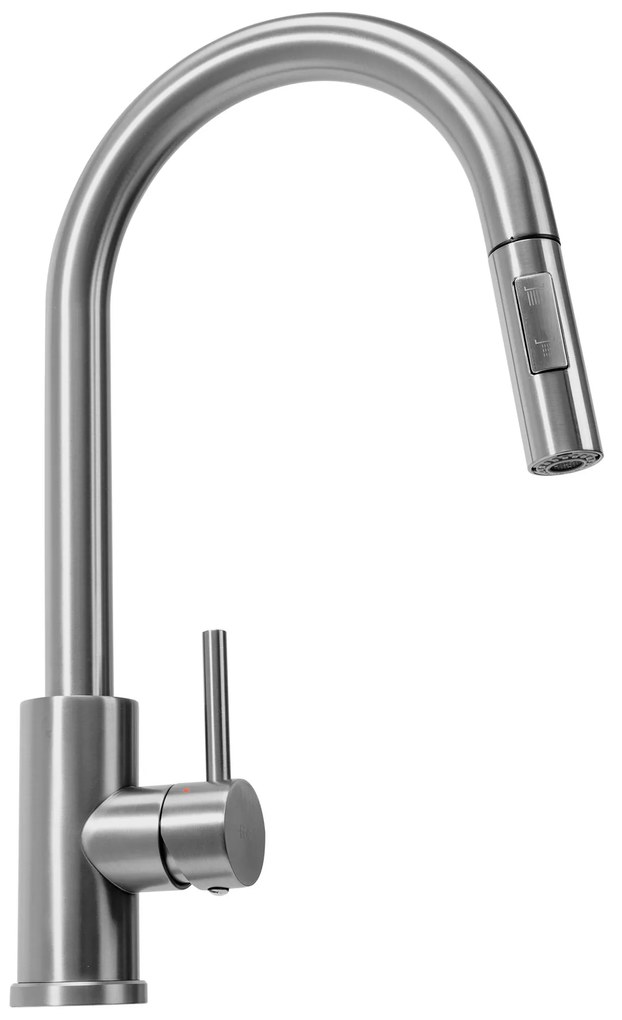 Konyhai csaptelep Rea Fresh Nickel Brush INOX