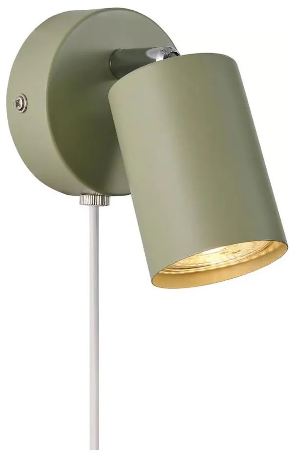 Nordlux - Fali spotlámpa EXPLORE 1xGU10/7W/230V zöld