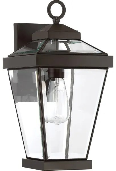 Quoizel QZ-RAVINE2-M-Kültéri fali lámpa RAVINE 1xE27/60W/230V IP44 barna