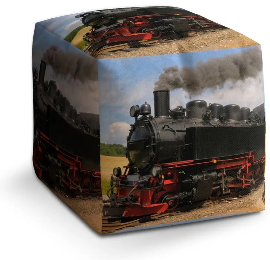 Cube zsámoly mozdony 3, színes