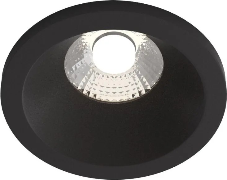 MAYTONI DL034-L12W4K-D-B ZOOM Fürdőszobai Beépíthető Lámpa Fekete LED IP65