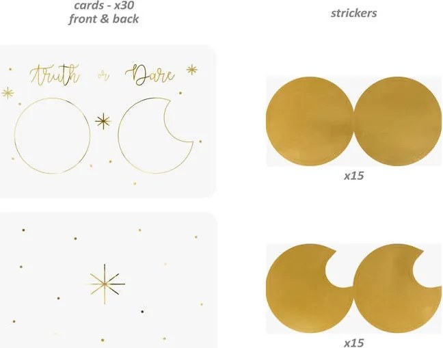 Lánybúcsú játék Truth or Dare j.Angielski