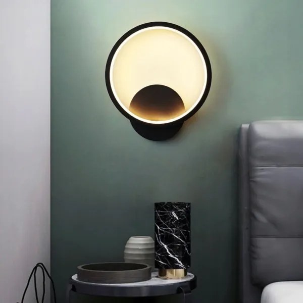 LED fali lámpa LED/14W/230V fekete