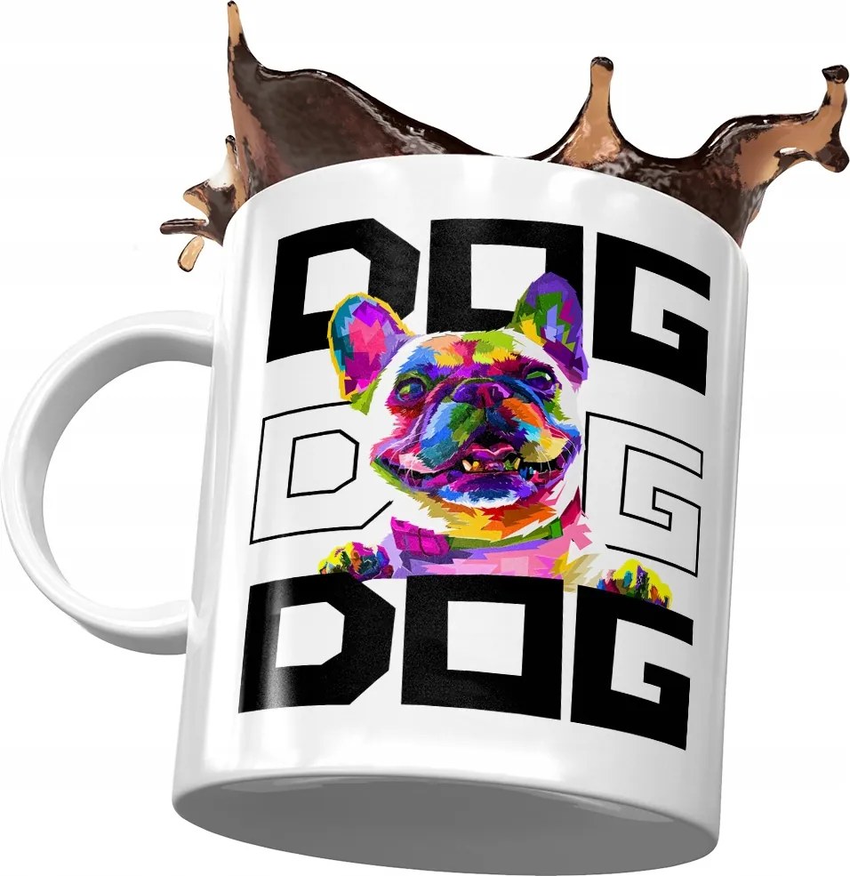 Kutyás bögre Kutyás aranyos ajándék fényképes nyomtatással