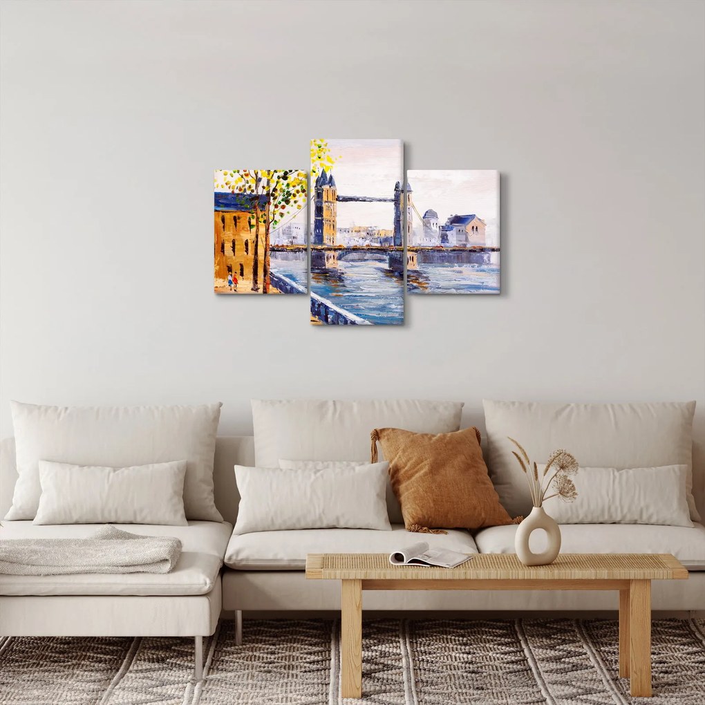Kép - A város festménye (90x60 cm)