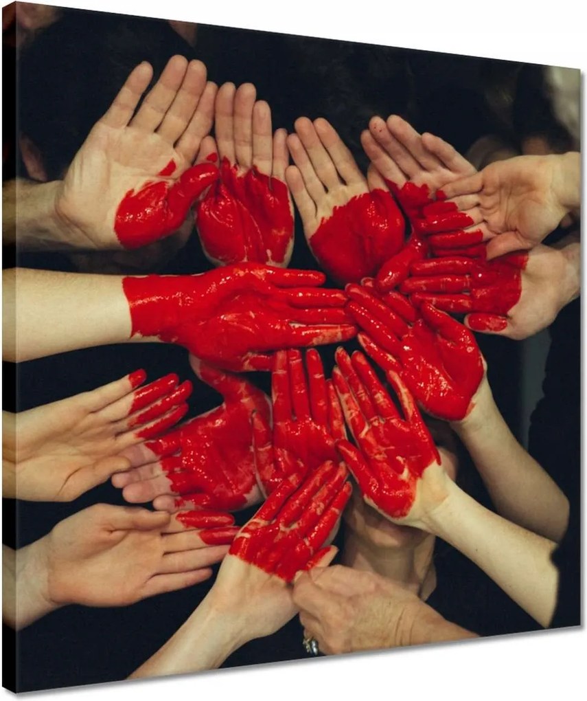 Vászonkép 40x40 Szerelem Érzés Párkapcsolat