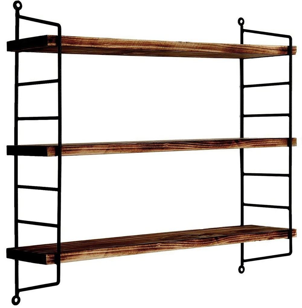 Polka Black and Walnut