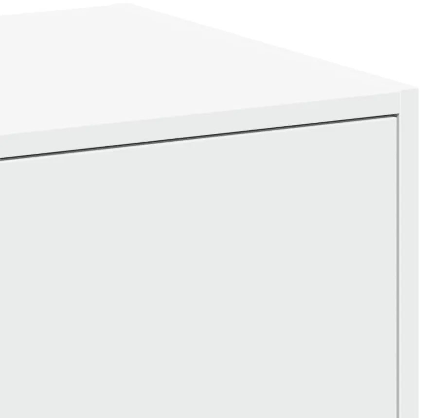 fehér patikusszekrény 30 x 41 x 144,5 cm rétegelt fából