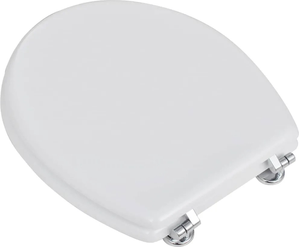 Egyszerű tervezésű fehér MDF WC-ülőke