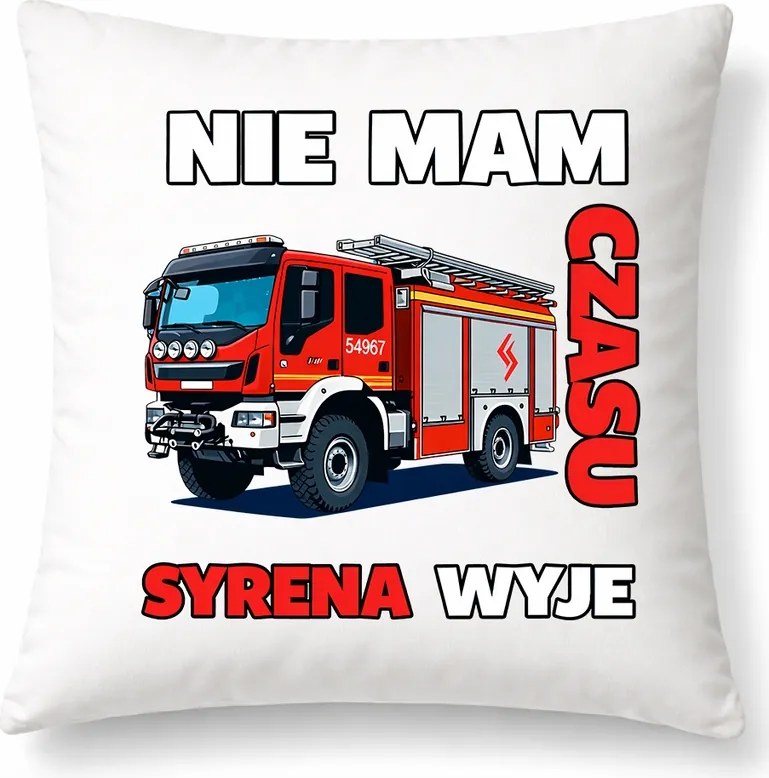 Párna Az őrnek Hableány üvölt Fehér Dekoratív