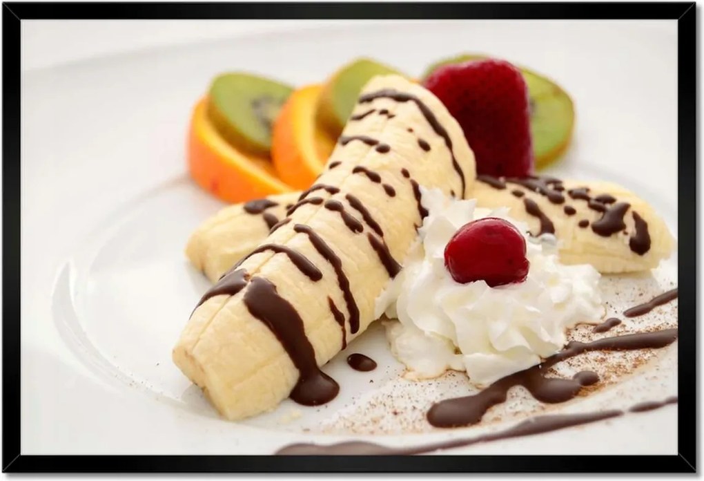 Poszterek keretben 60x40 Gyümölcsös desszert