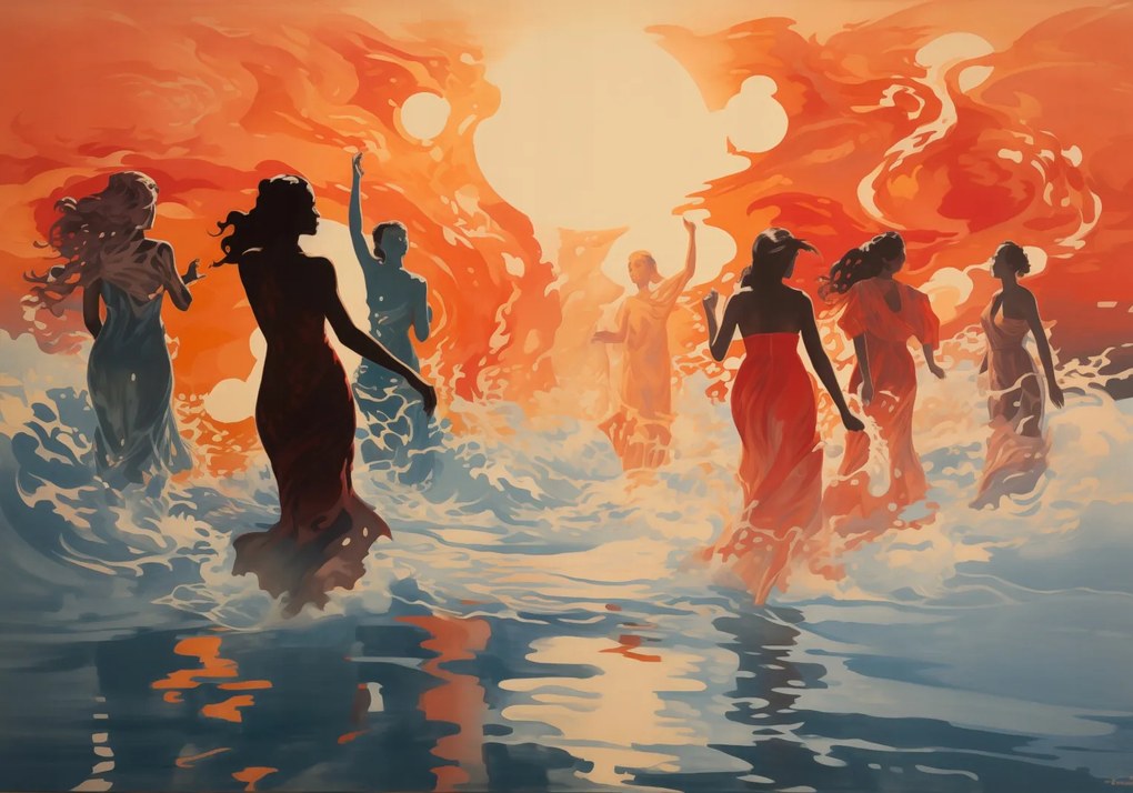 Poszter 66,5x46,5cm Táncos Izzó