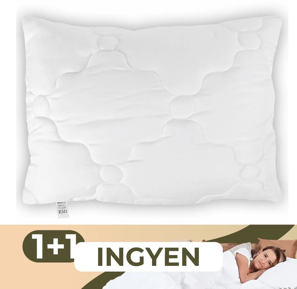 EMI Premium antiallergén párna 50x70cm 1+1 INGYEN