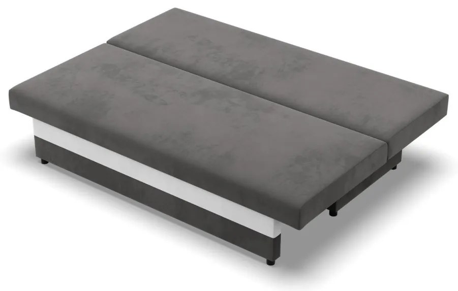 Sony kanapé, szövet anyag, hab töltet, szürke - fehér