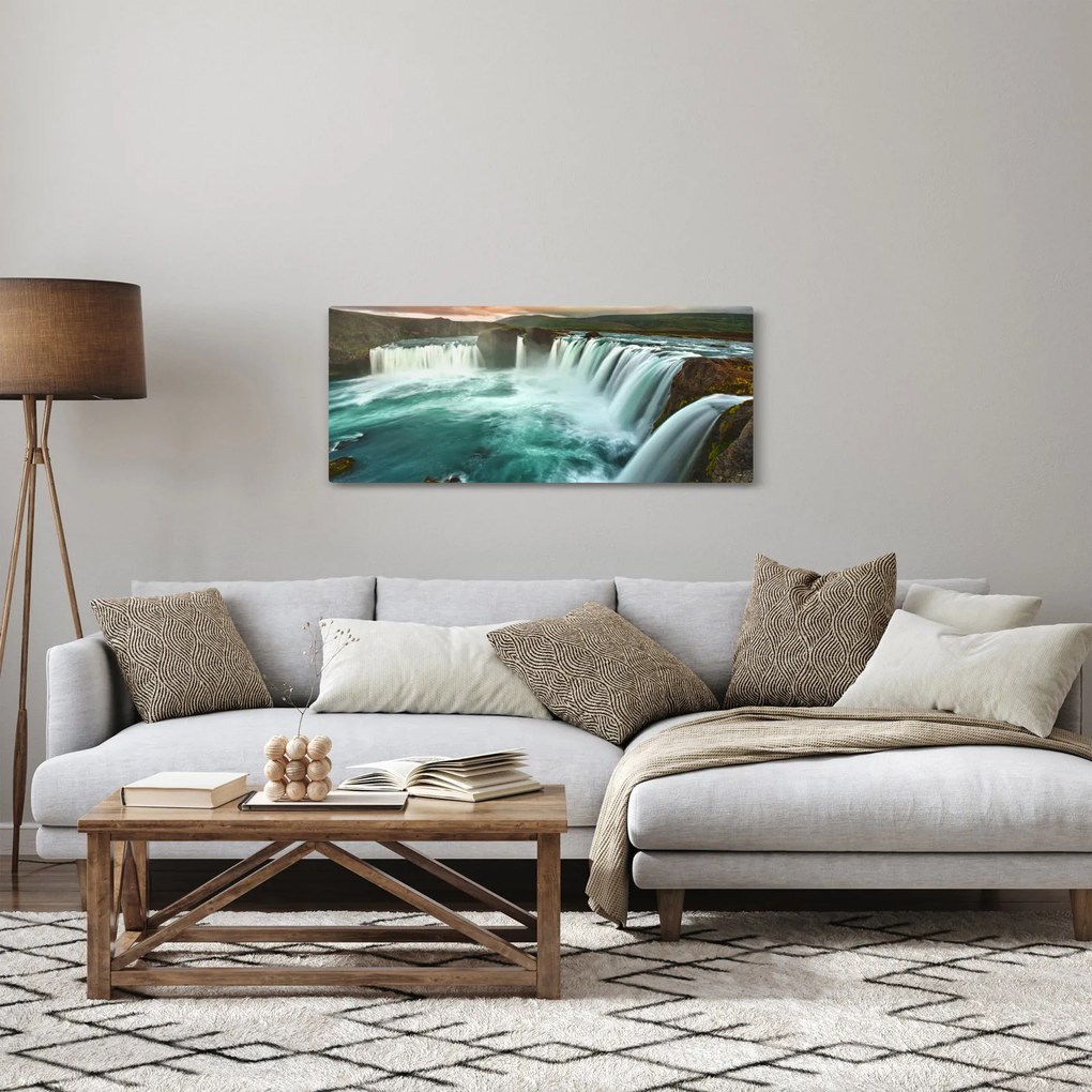 Kép - Vízesések (120x50 cm)