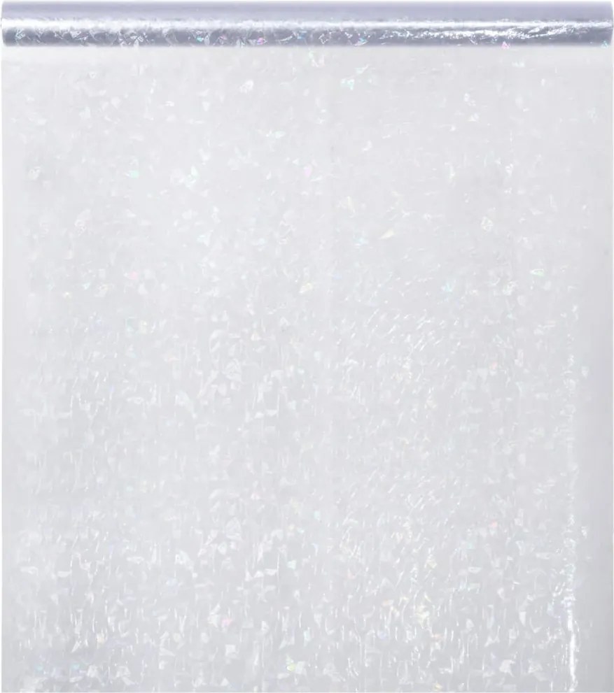 vidaXL matt szivárványmintás PVC ablakfólia 45 x 1000 cm