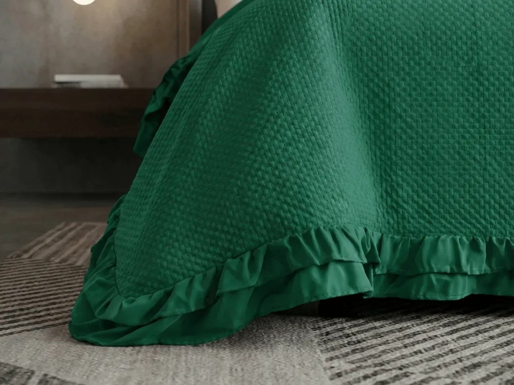 Ágytakaró MONTEGO, zöld Méret: 200 x 220 cm