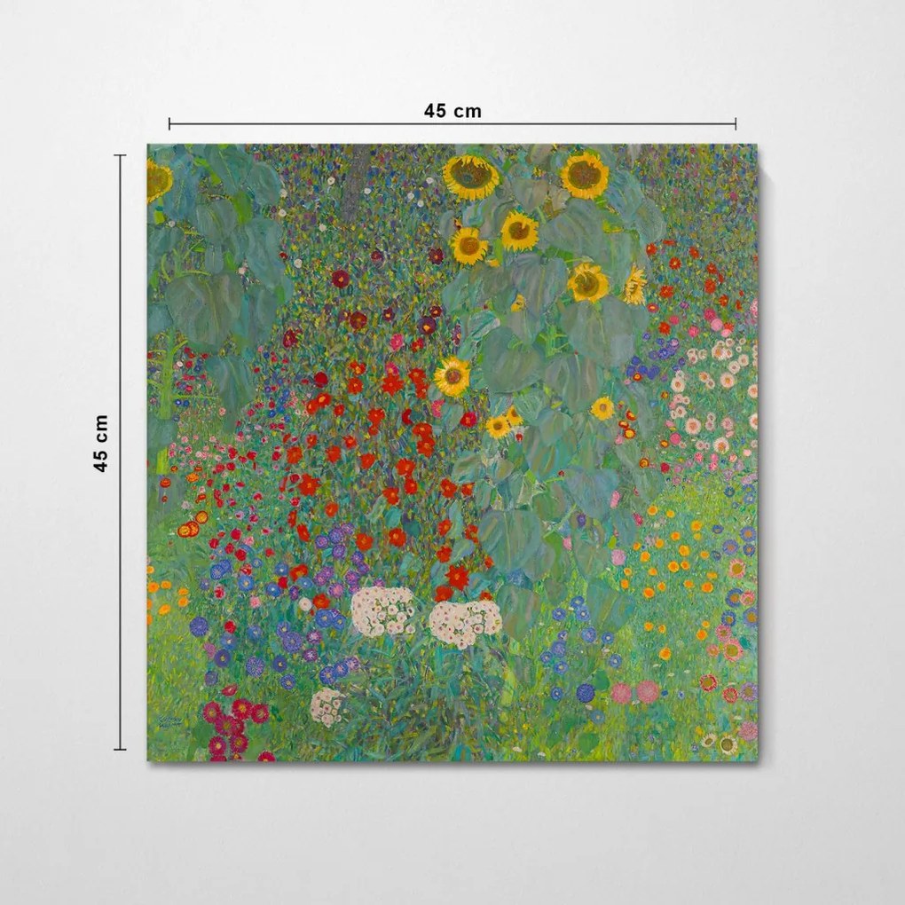 KC419 Gustav Klimt vászonkép, 45 x 45 cm