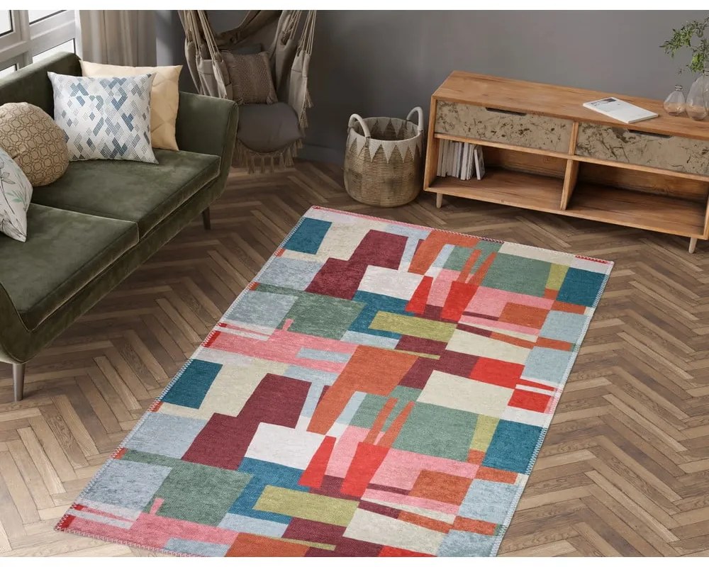 Mosható szőnyeg 60x100 cm Blocks of Fun – Vitaus