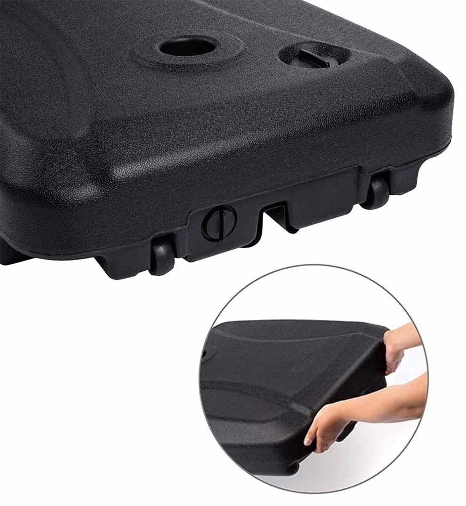 Tölthető napernyő talpak több típusban-függő napernyő talp, gurulós