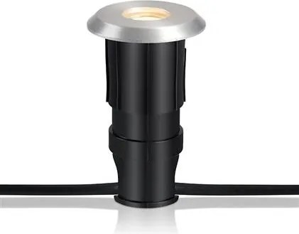 MARKSLÖJD 107717 GARDEN24 Kültéri Talajba Építhető Lámpa Ezüst LED IP44
