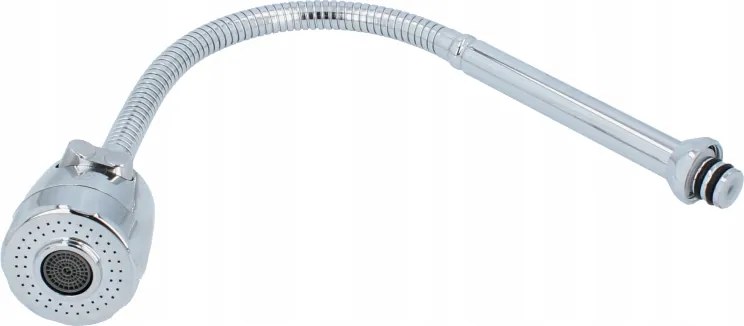 Mosogató kifolyócső 2 funkciós flexibilis fej króm