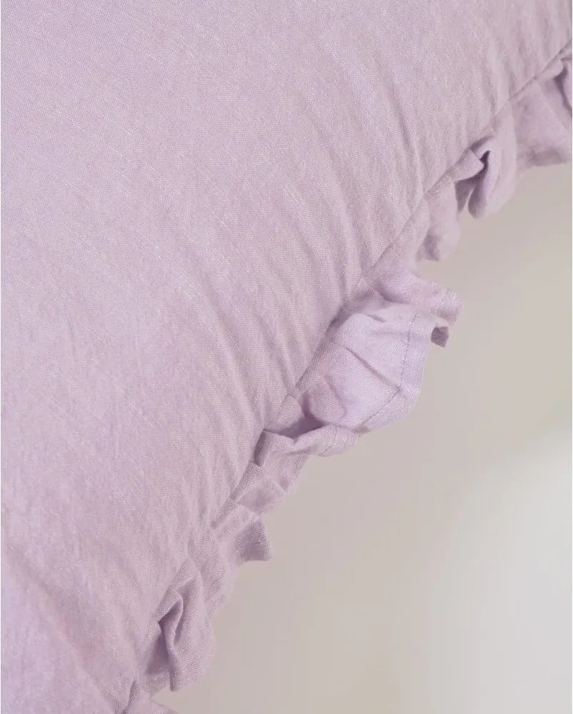 Lenkeverék párnahuzat 45x45 cm Nacha – Kave Home