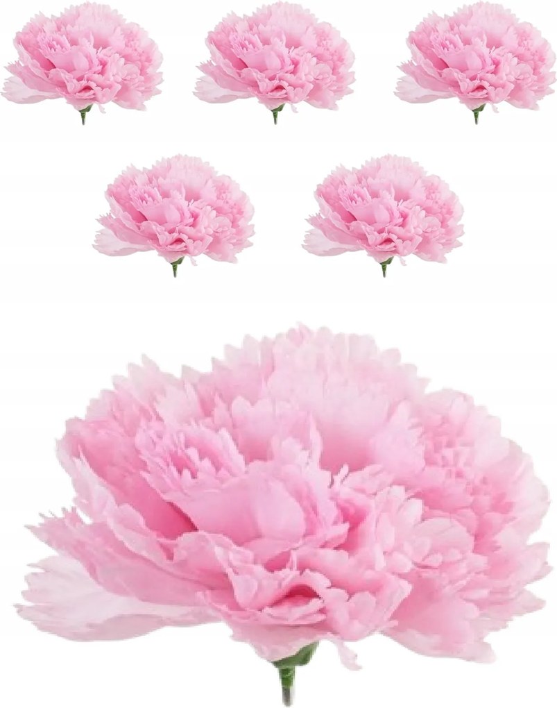 6x Virág Mesterséges Szegfű Nagy Készlet Termék Mesterséges Szegfű