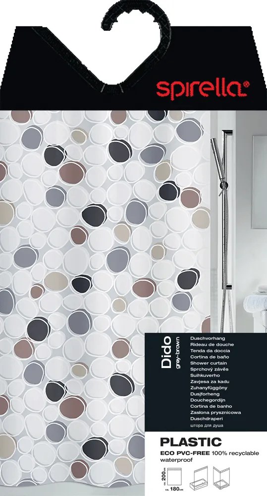 Zuhanyfüggöny 180x200 cm Dido – Spirella