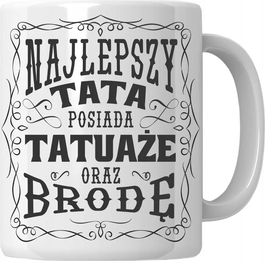 Bögre Legjobb Apa Tetoválás Ajándék Apák Napjára Apának