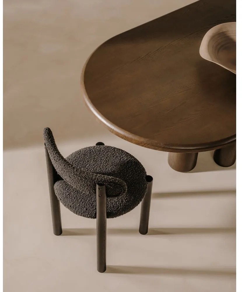 Fekete étkezőszék szett 2 db-os Nebai – Kave Home